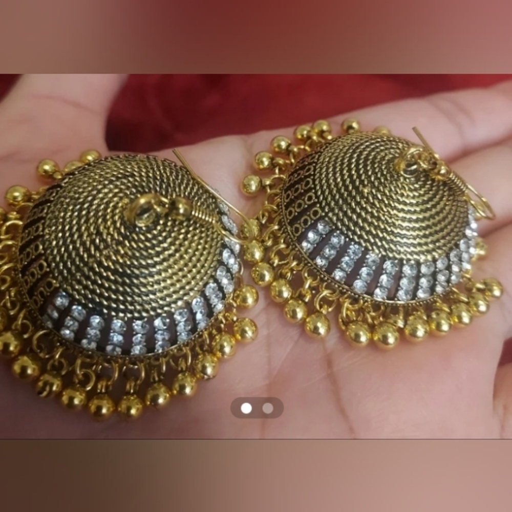 Indian pakistani jewelry jumki/daily And Party Wear